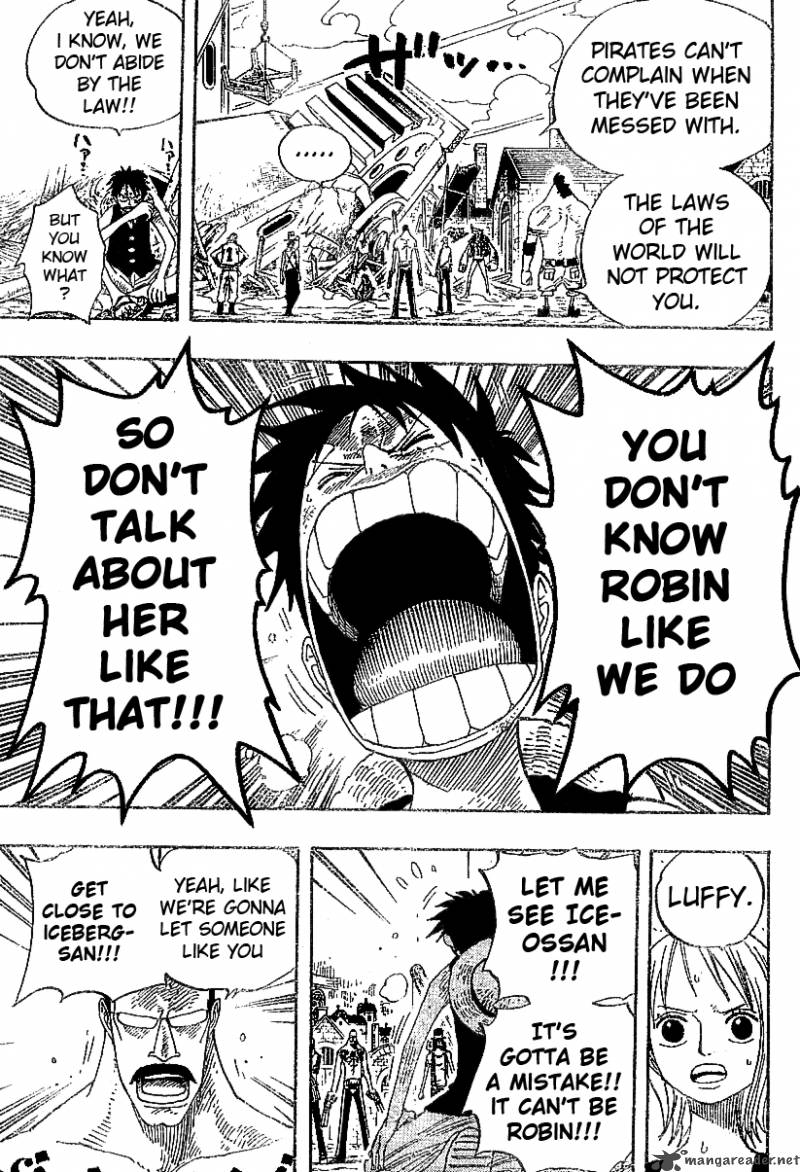 One Piece Manga Chapter 337 page 17 - Protectors of the City of Water