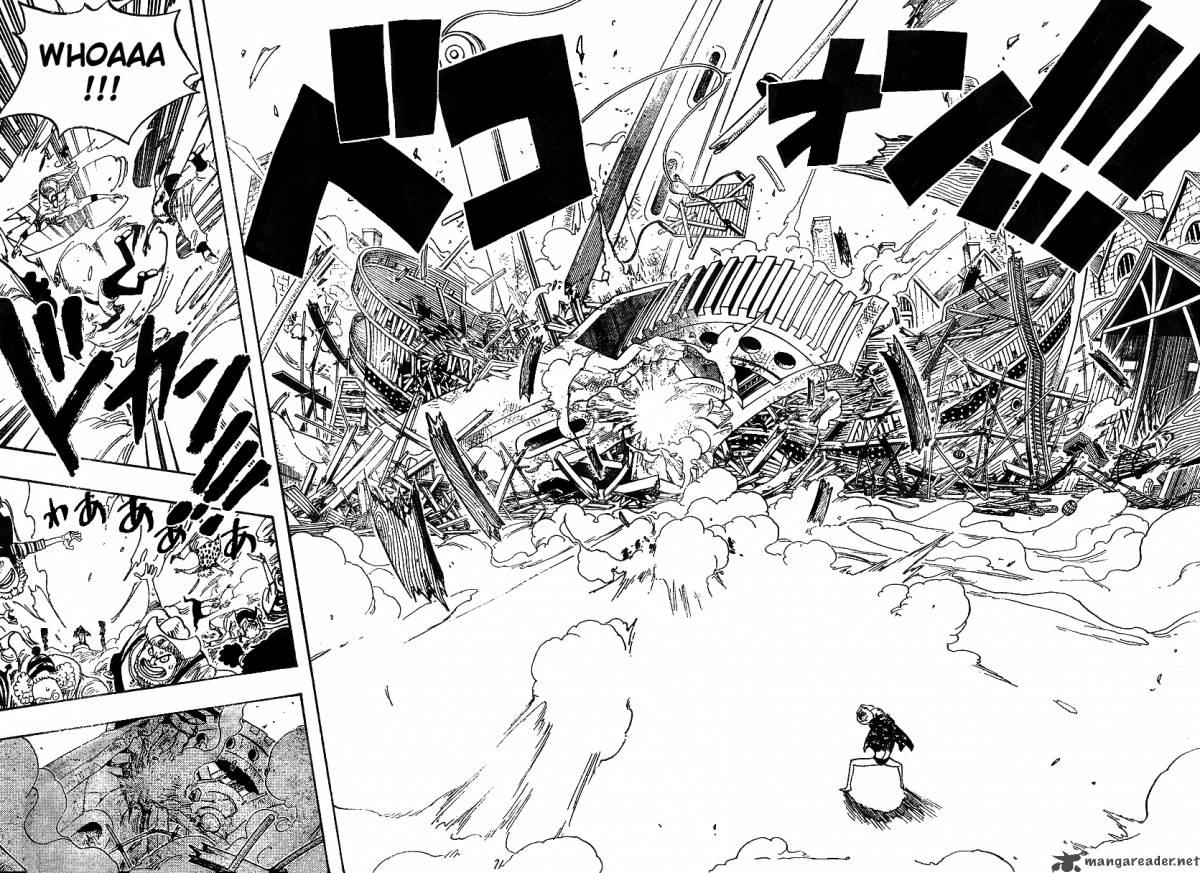 One Piece Manga Chapter 338 page 14 - Coup de Vent