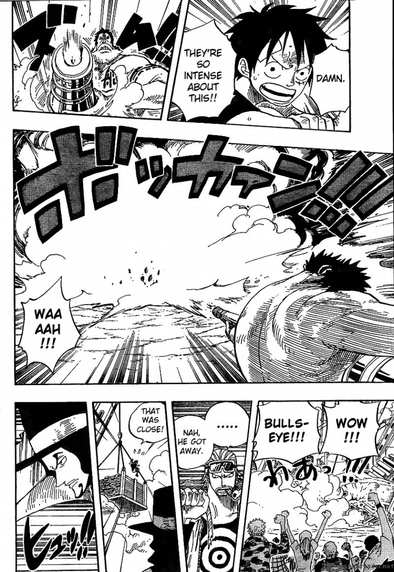 One Piece Manga Chapter 338 page 8 - Coup de Vent