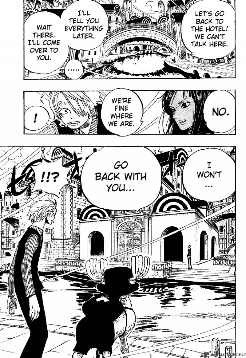 One Piece Manga Chapter 340 page 11 - The Woman Who Brings Darkness