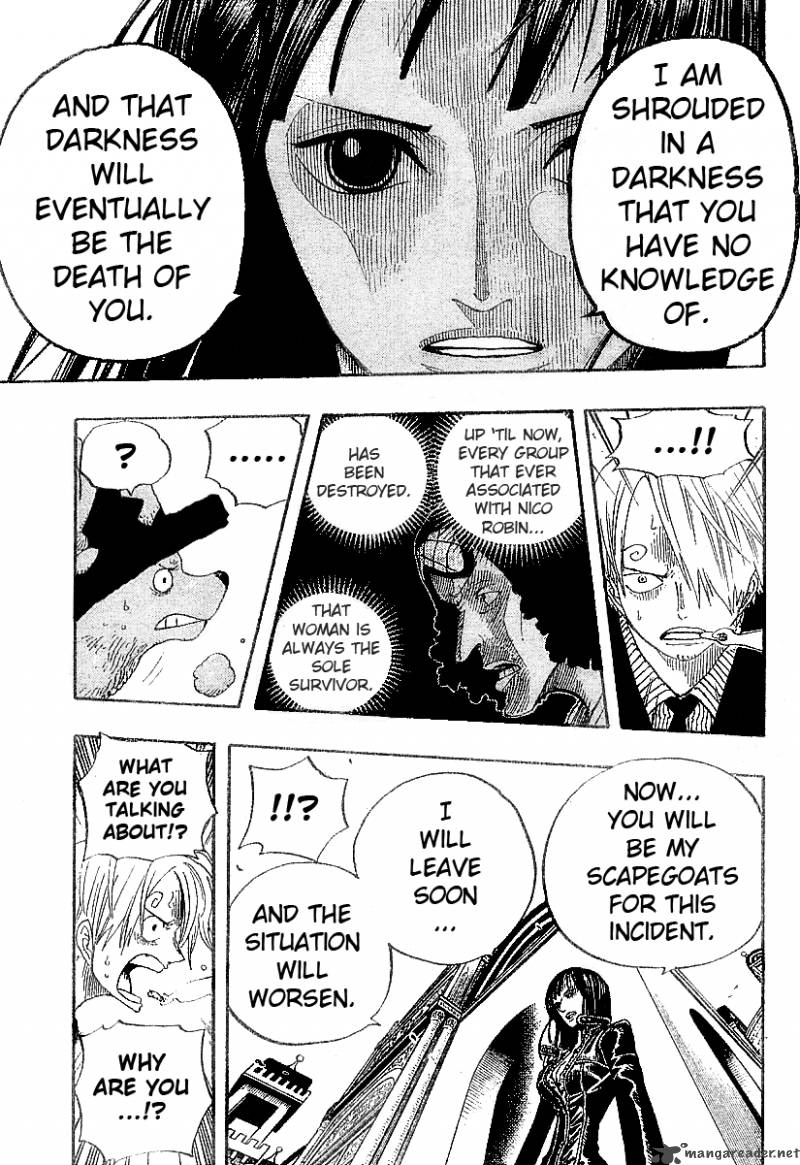 One Piece Manga Chapter 340 page 13 - The Woman Who Brings Darkness