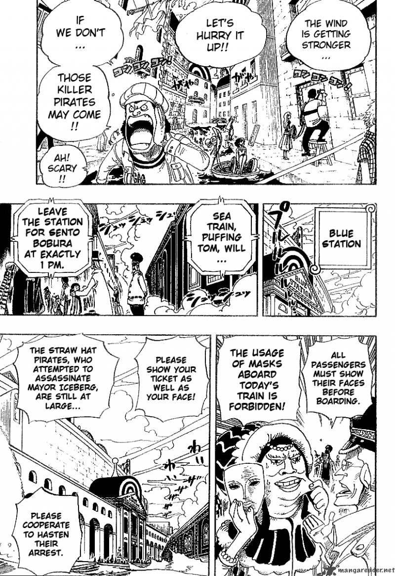 One Piece Manga Chapter 340 page 5 - The Woman Who Brings Darkness