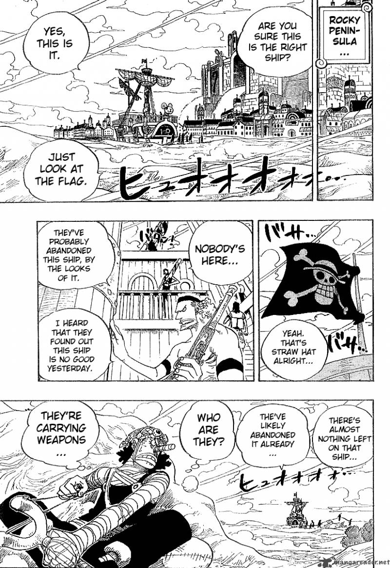 One Piece Manga Chapter 340 page 7 - The Woman Who Brings Darkness