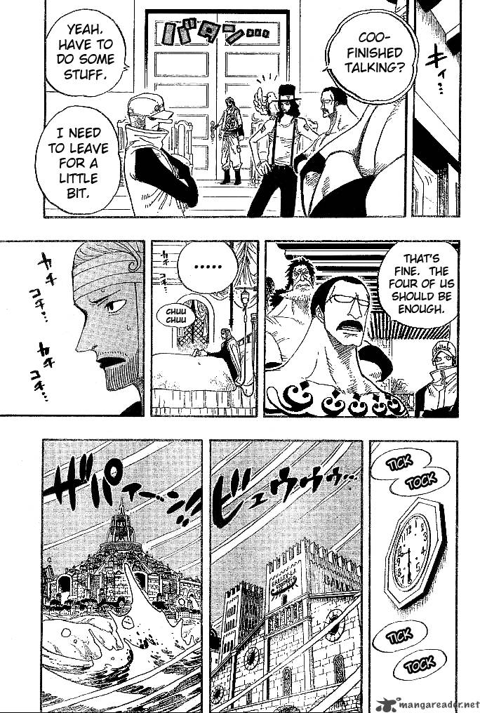 One Piece Manga Chapter 342 page 11 - The Messengers of Darkness