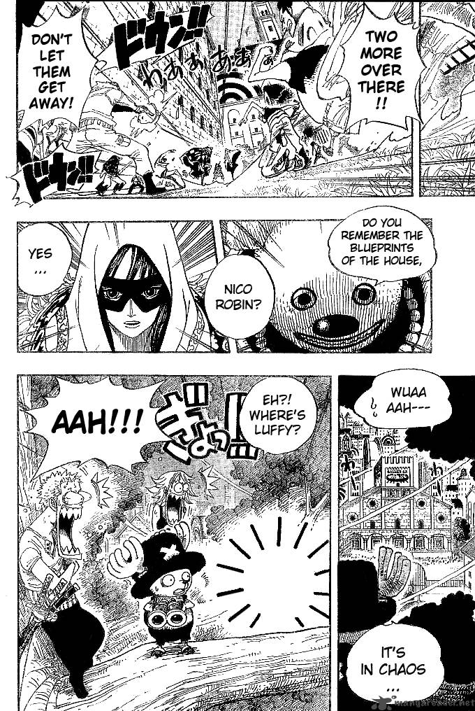 One Piece Manga Chapter 342 page 17 - The Messengers of Darkness