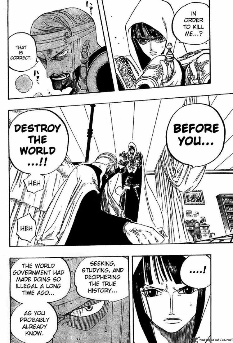 One Piece Manga Chapter 344 page 10 - Opposing Force