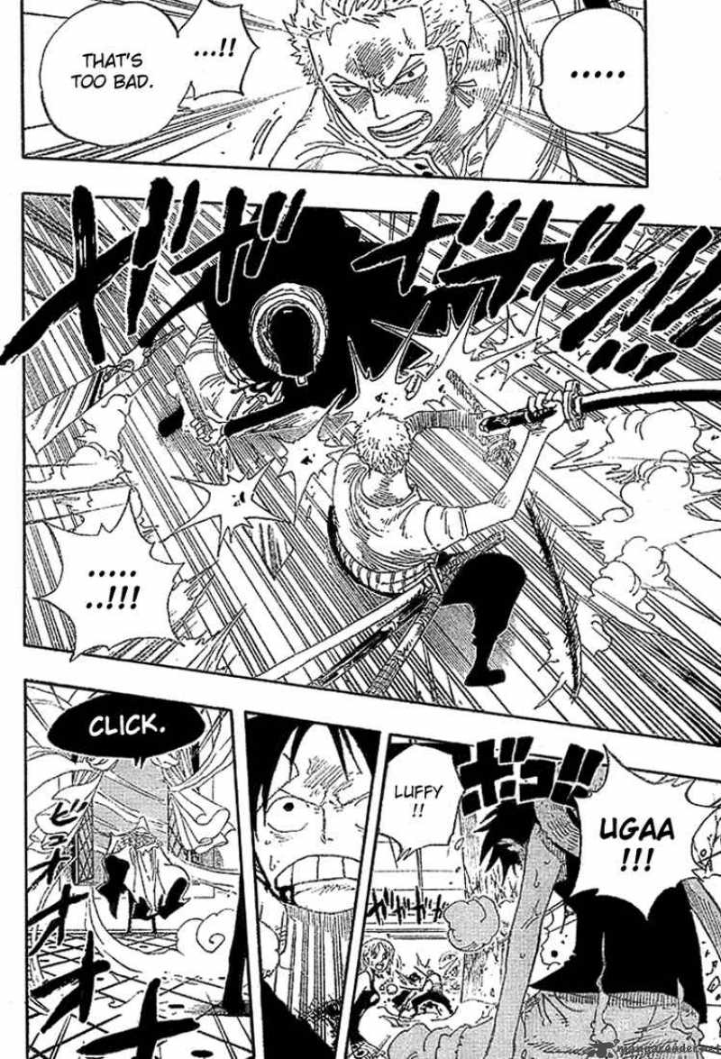 One Piece Manga Chapter 348 page 10 - Fighting Power