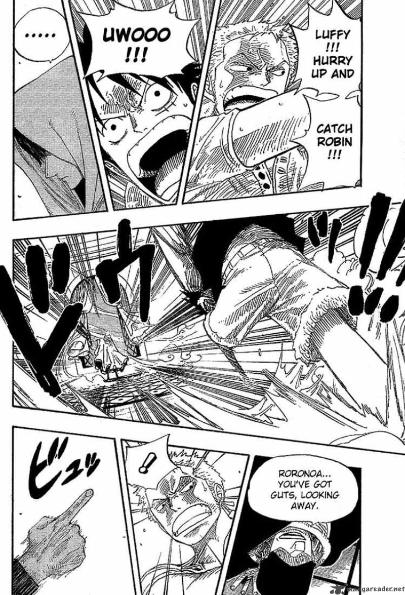 One Piece Manga Chapter 348 page 12 - Fighting Power