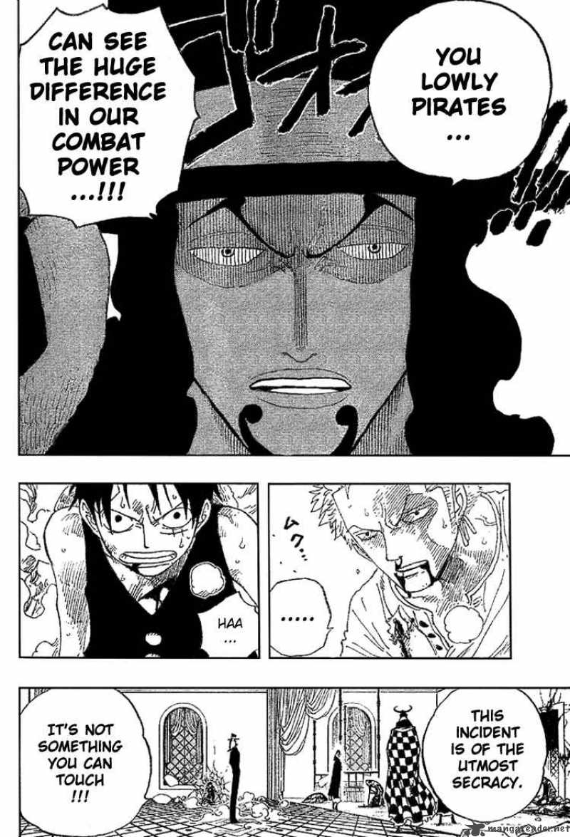One Piece Manga Chapter 348 page 18 - Fighting Power