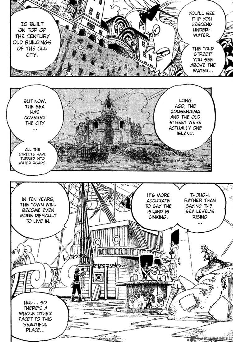 One Piece Manga Chapter 350 page 14 - The Warehouse Under the Bridge