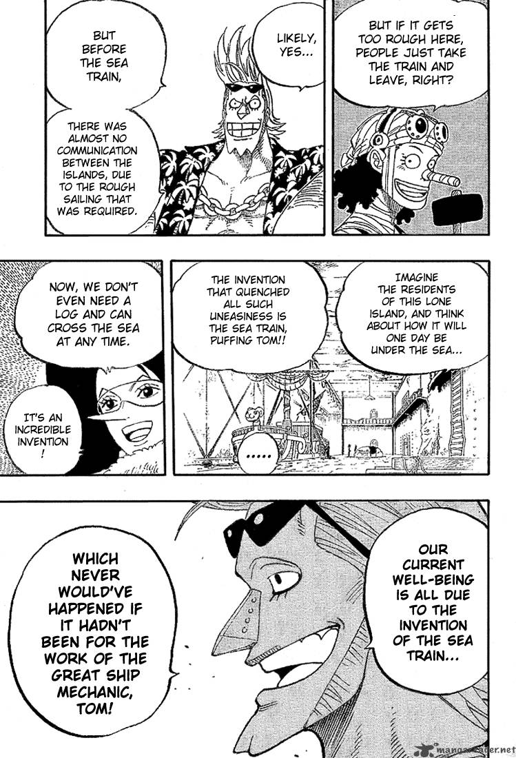 One Piece Manga Chapter 350 page 15 - The Warehouse Under the Bridge