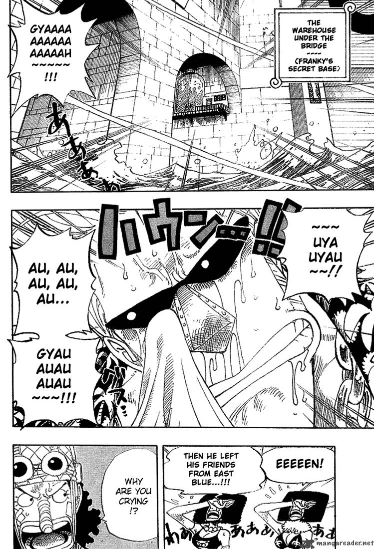 One Piece Manga Chapter 350 page 8 - The Warehouse Under the Bridge