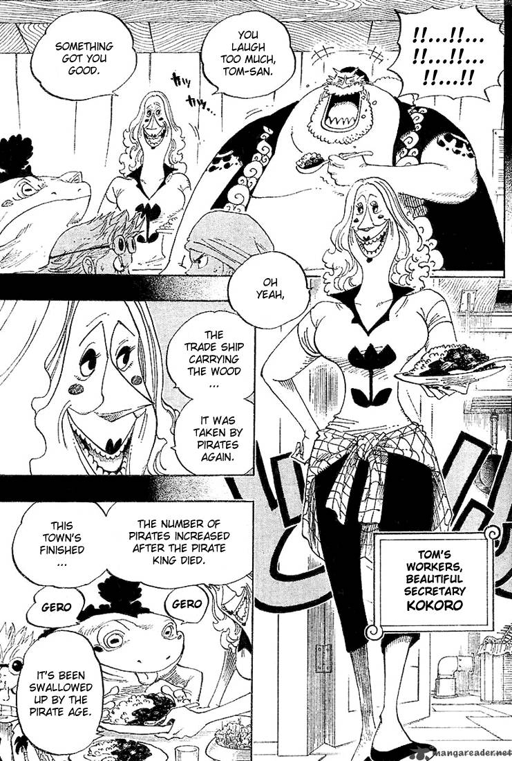 One Piece Manga Chapter 353 page 16 - The Legendary Shipwright
