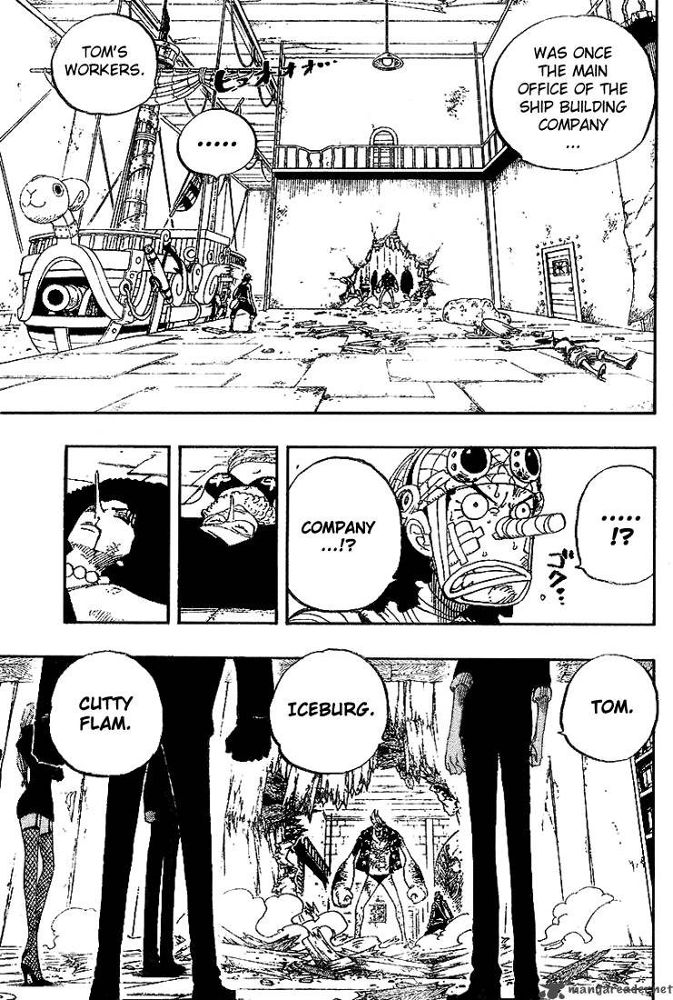 One Piece Manga Chapter 353 page 3 - The Legendary Shipwright