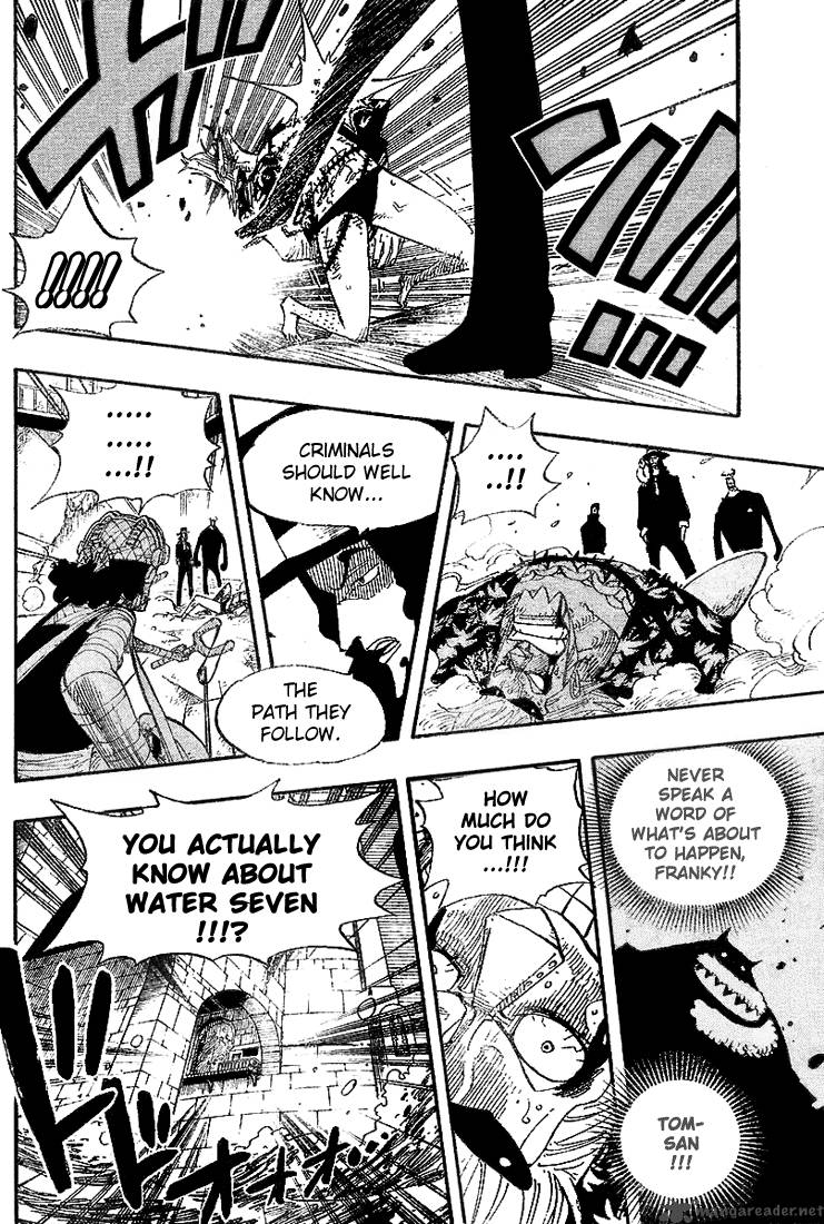 One Piece Manga Chapter 353 page 8 - The Legendary Shipwright