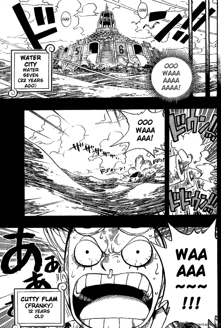 One Piece Manga Chapter 353 page 9 - The Legendary Shipwright