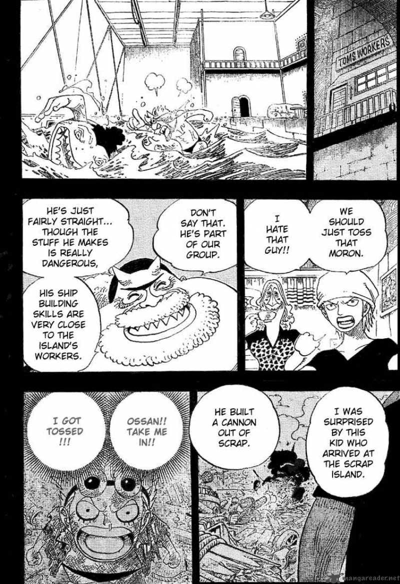 One Piece Manga Chapter 354 page 10 - Sea Train