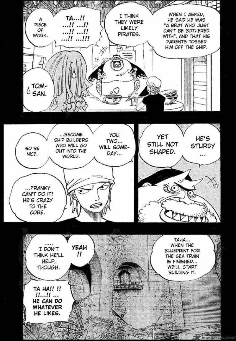 One Piece Manga Chapter 354 page 11 - Sea Train