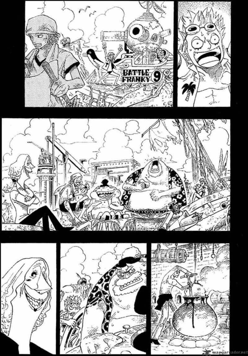 One Piece Manga Chapter 354 page 13 - Sea Train