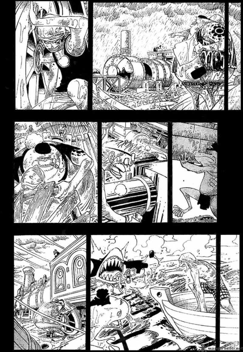 One Piece Manga Chapter 354 page 14 - Sea Train