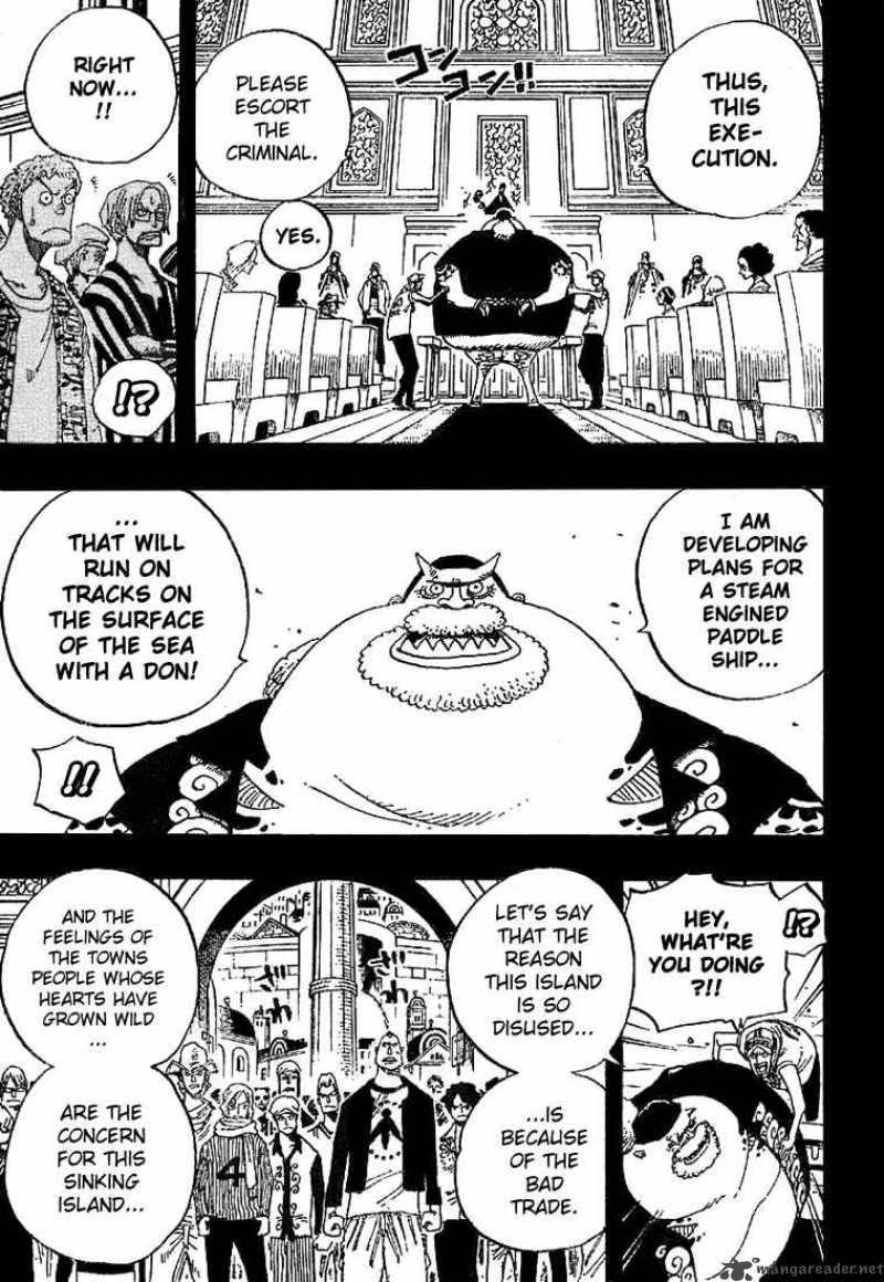 One Piece Manga Chapter 354 page 3 - Sea Train