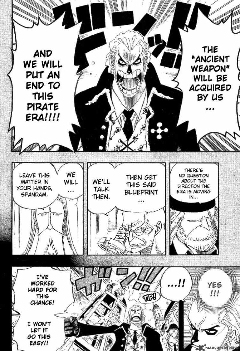 One Piece Manga Chapter 355 page 10 - Spandam