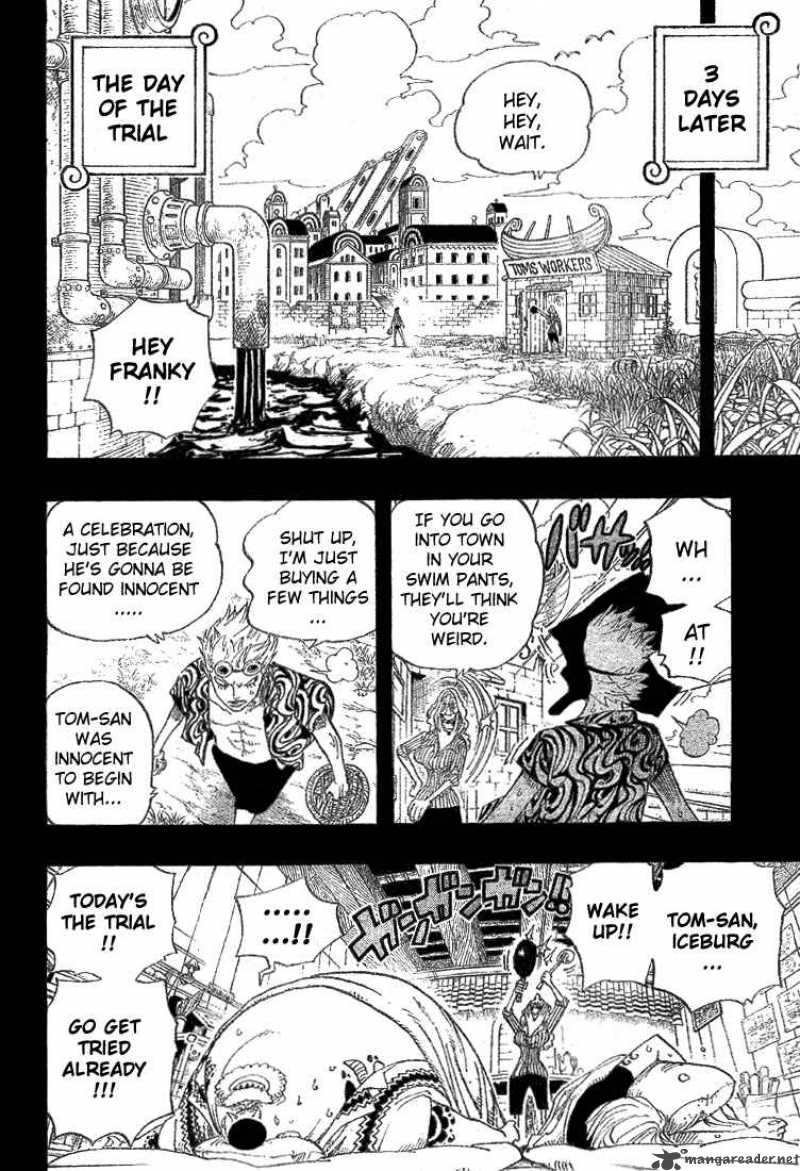 One Piece Manga Chapter 355 page 14 - Spandam