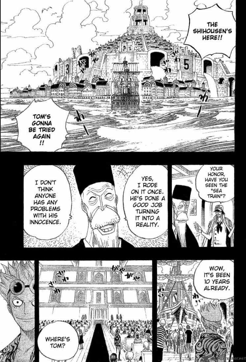 One Piece Manga Chapter 355 page 15 - Spandam