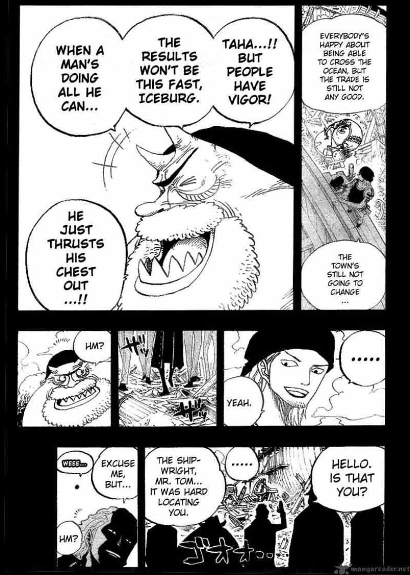 One Piece Manga Chapter 355 page 3 - Spandam