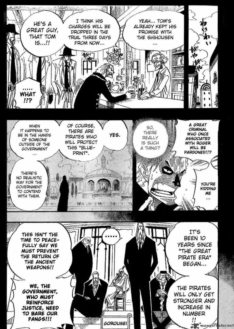 One Piece Manga Chapter 355 page 9 - Spandam