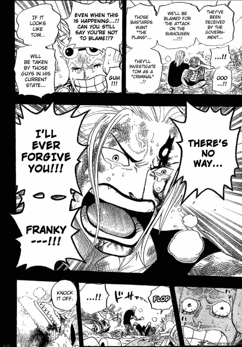 One Piece Manga Chapter 356 page 10 - Tom-san