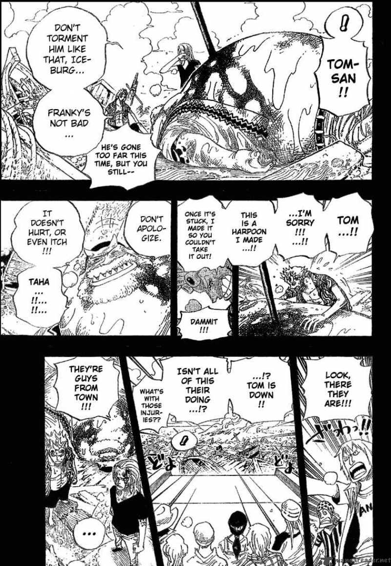 One Piece Manga Chapter 356 page 11 - Tom-san