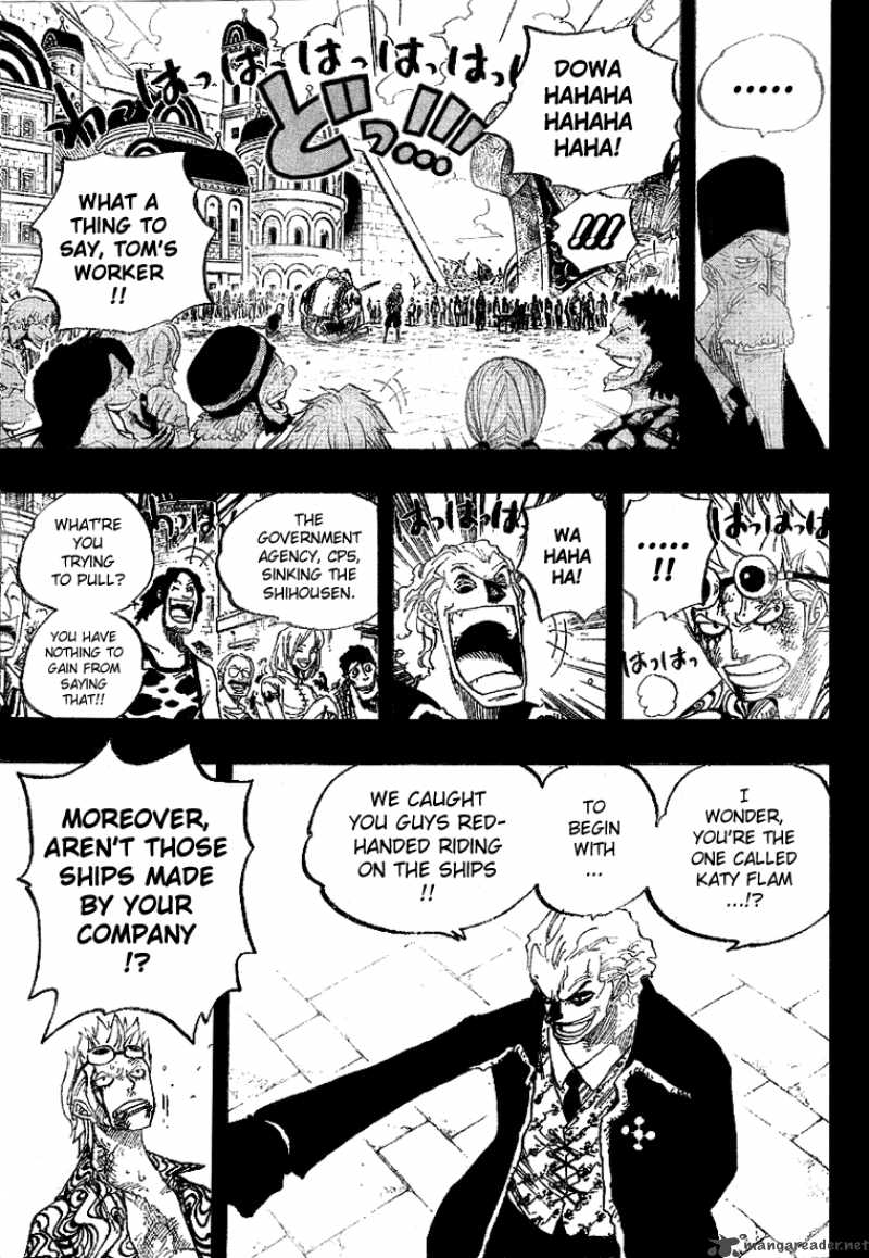 One Piece Manga Chapter 356 page 15 - Tom-san