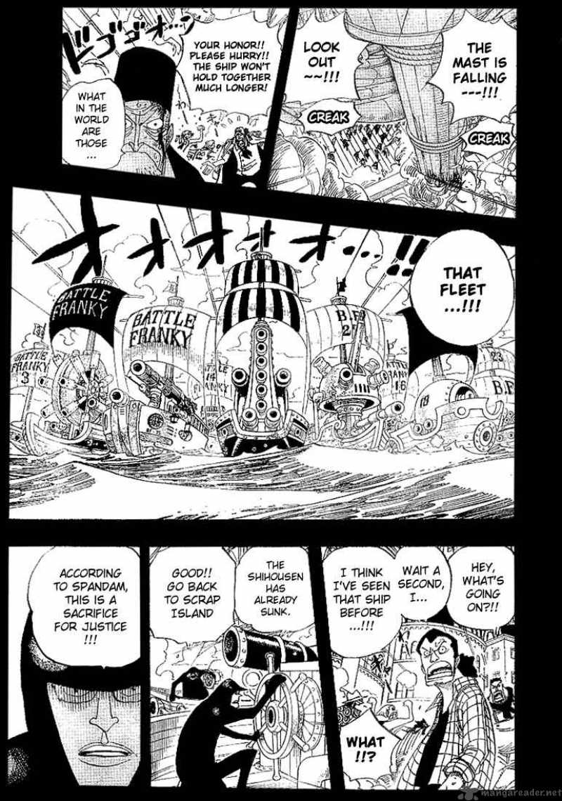 One Piece Manga Chapter 356 page 3 - Tom-san