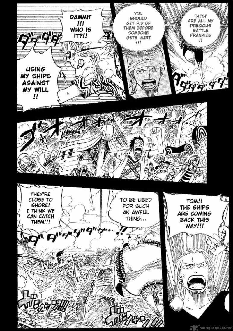 One Piece Manga Chapter 356 page 4 - Tom-san