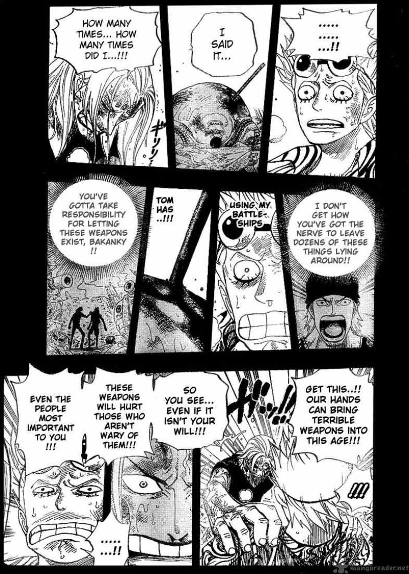 One Piece Manga Chapter 356 page 9 - Tom-san