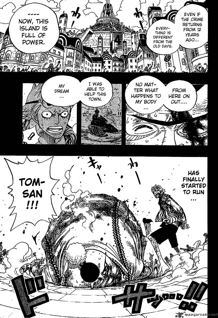 One Piece Manga Chapter 357 page 11 - Cutty Flam