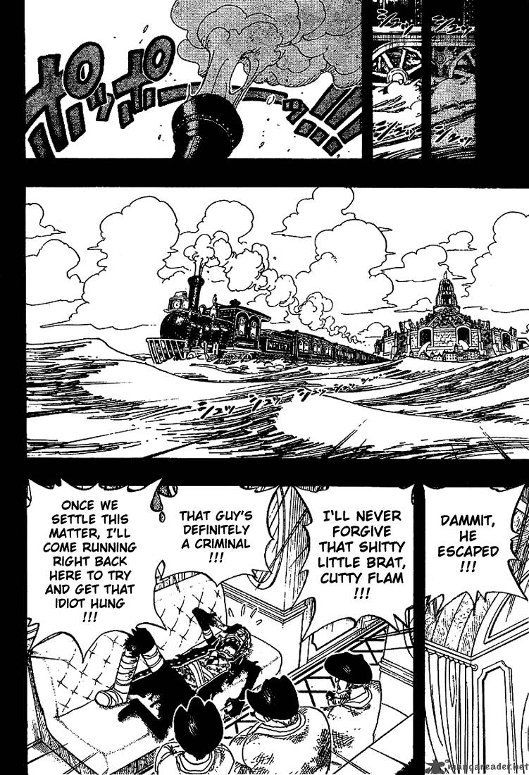 One Piece Manga Chapter 357 page 16 - Cutty Flam