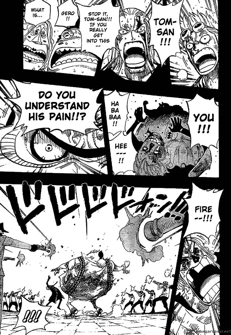 One Piece Manga Chapter 357 page 5 - Cutty Flam