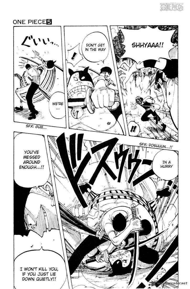 One Piece Manga Chapter 36 page 11 - After Them!!