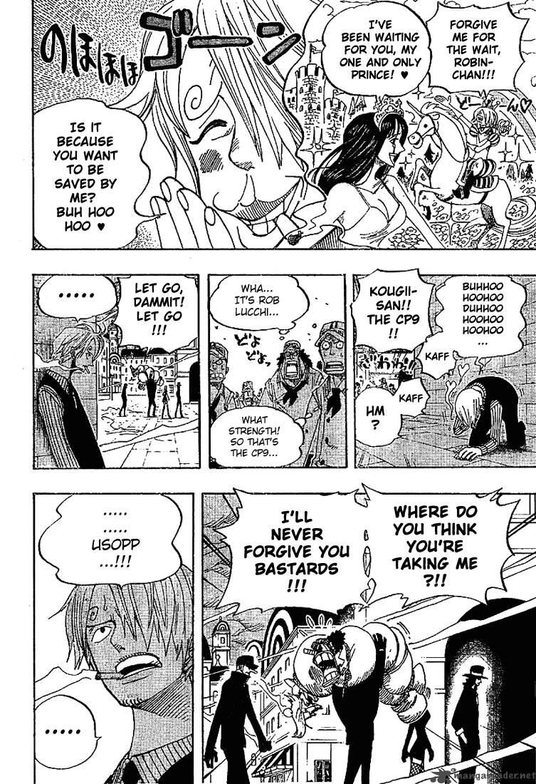 One Piece Manga Chapter 360 page 4 - Departing Soon