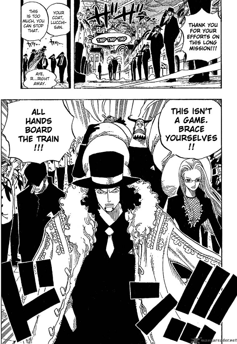 One Piece Manga Chapter 360 page 5 - Departing Soon