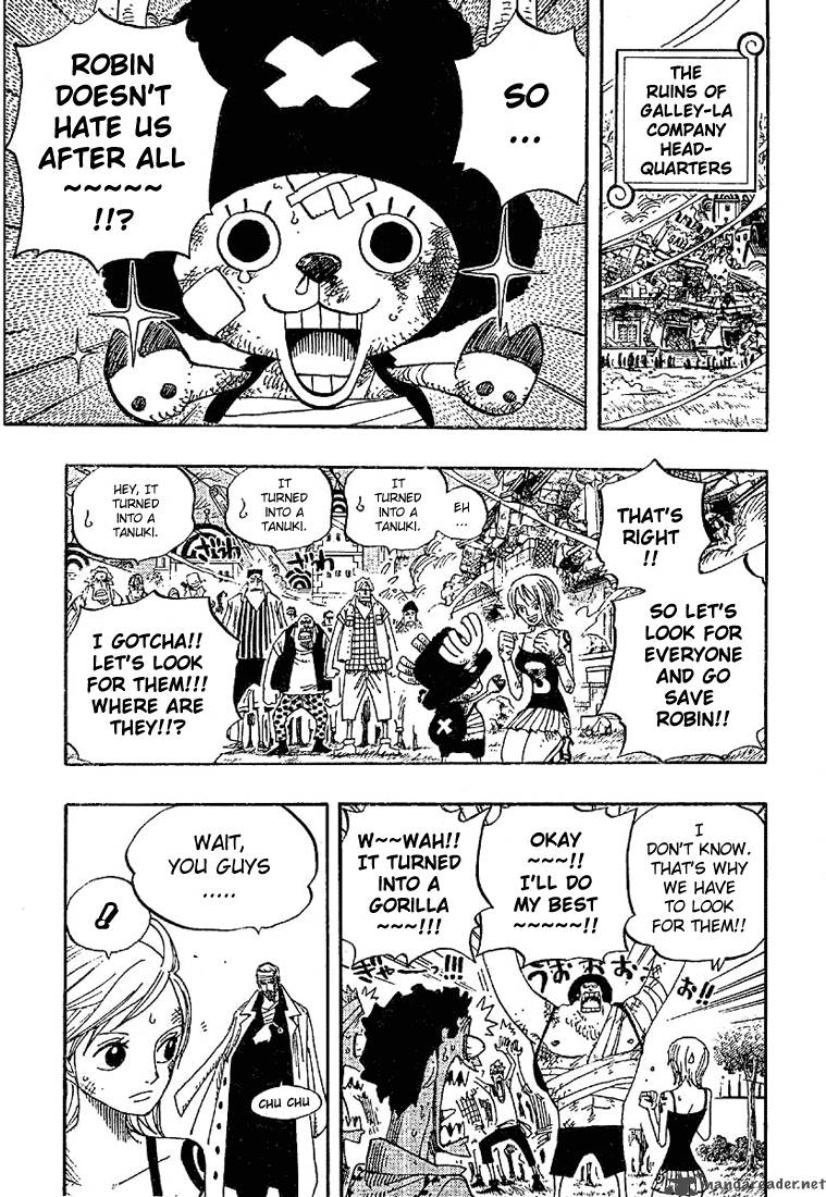 One Piece Manga Chapter 360 page 7 - Departing Soon