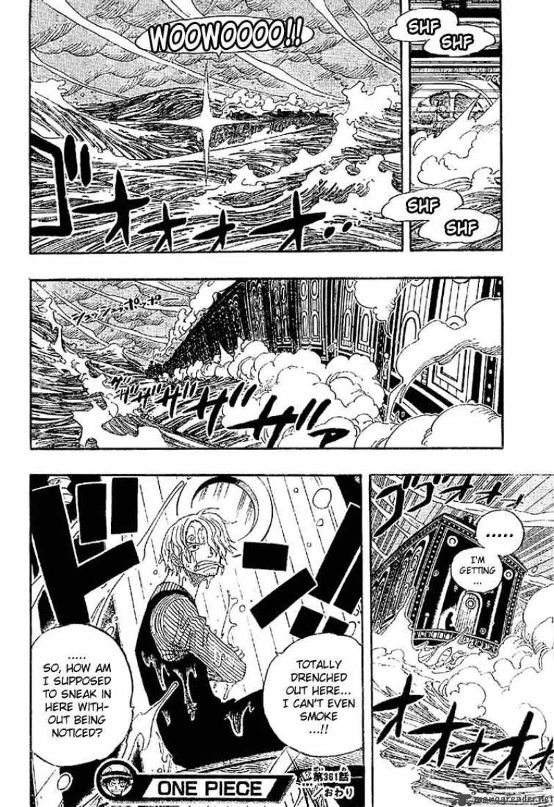 One Piece Manga Chapter 361 page 18 - P.S.