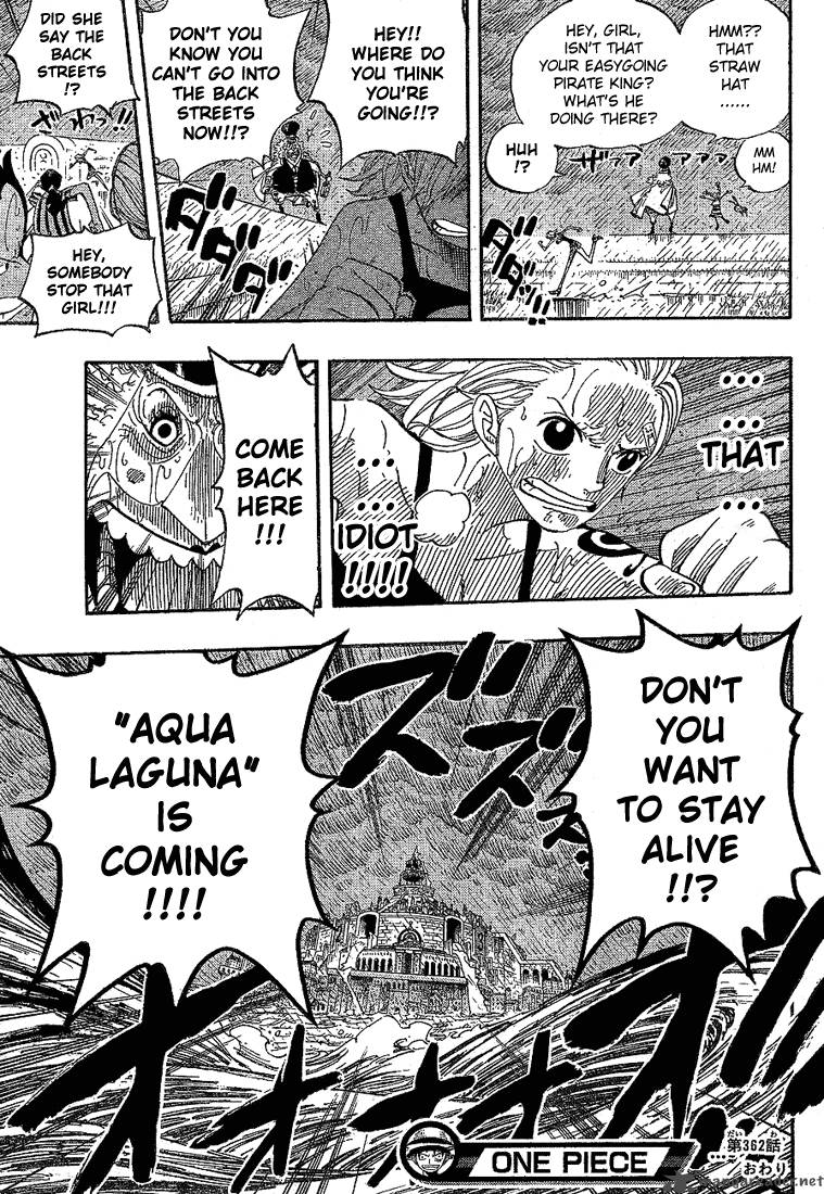 One Piece Manga Chapter 362 page 19 - Ebb Tide