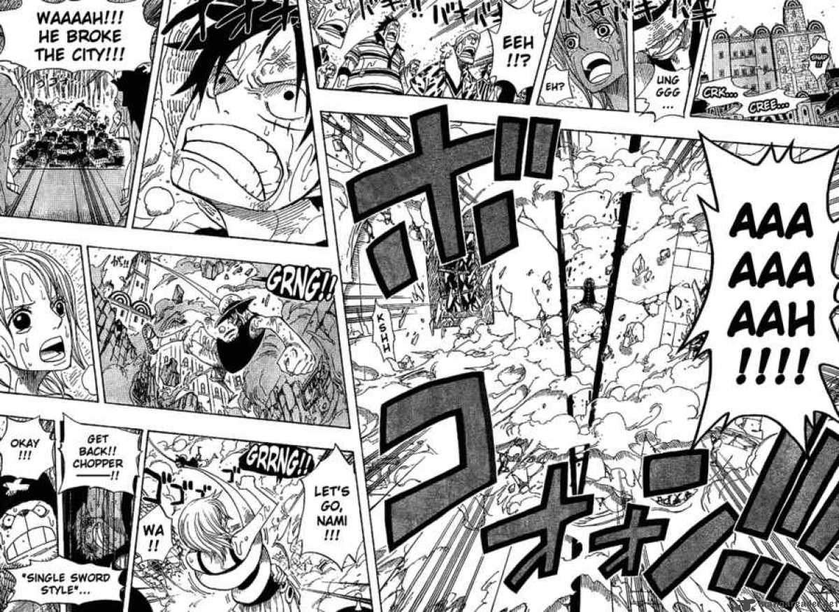 One Piece Manga Chapter 363 page 13 - Aqua Laguna