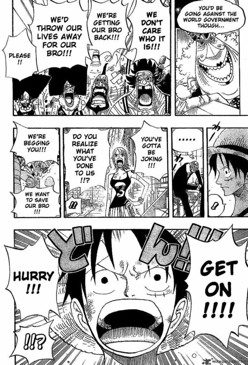 One Piece Manga Chapter 365 page 15 - Rocketman!!