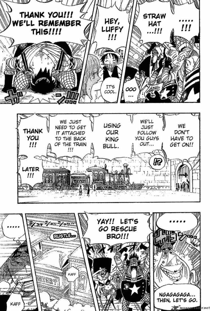 One Piece Manga Chapter 365 page 16 - Rocketman!!