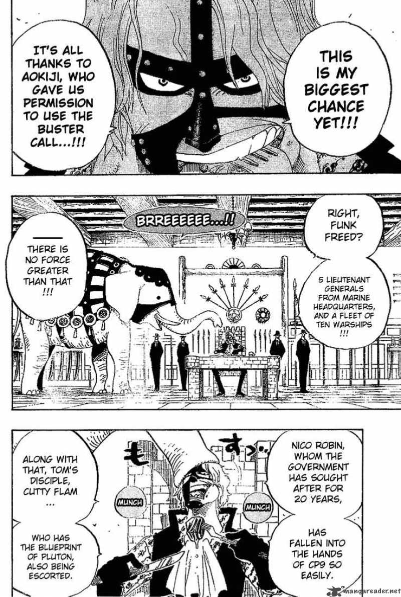 One Piece Manga Chapter 365 page 2 - Rocketman!!