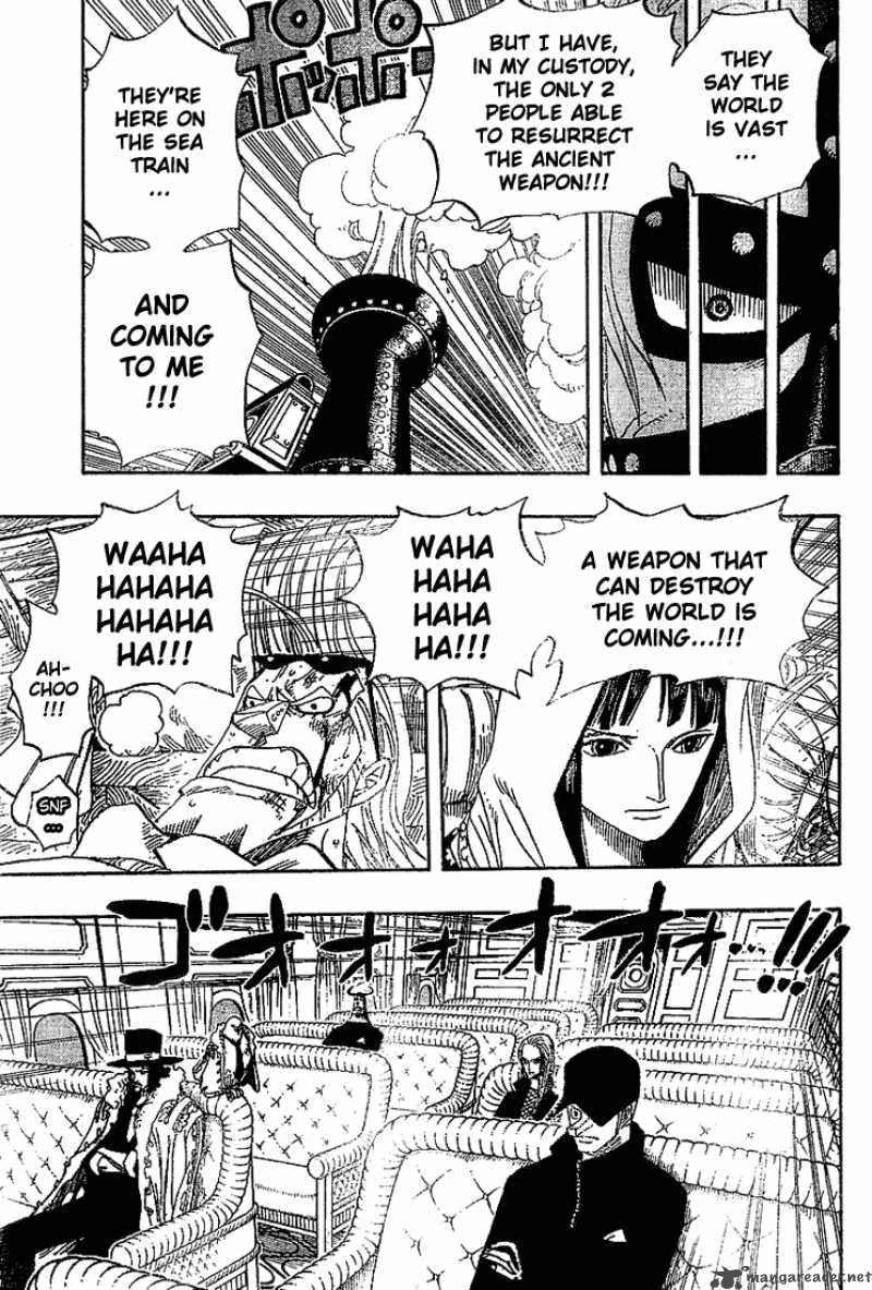 One Piece Manga Chapter 365 page 3 - Rocketman!!